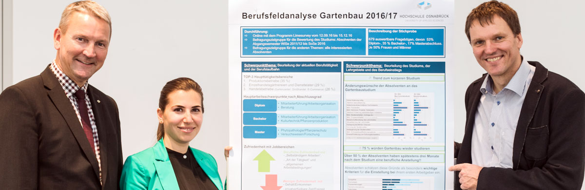 Berufsfeldanalyse Gartenbau 2016/2017